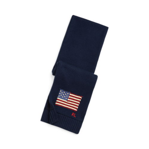 Polo Ralph Lauren Flag Cotton Scarf