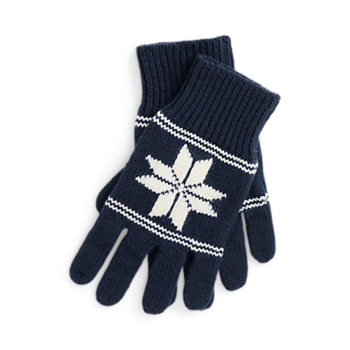 Polo Ralph Lauren Snowflake Cotton-Blend Glove