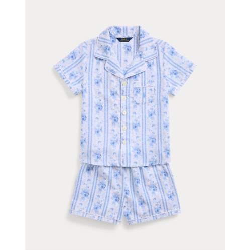 Polo Ralph Lauren Floral Twill Flannel Sleep Set