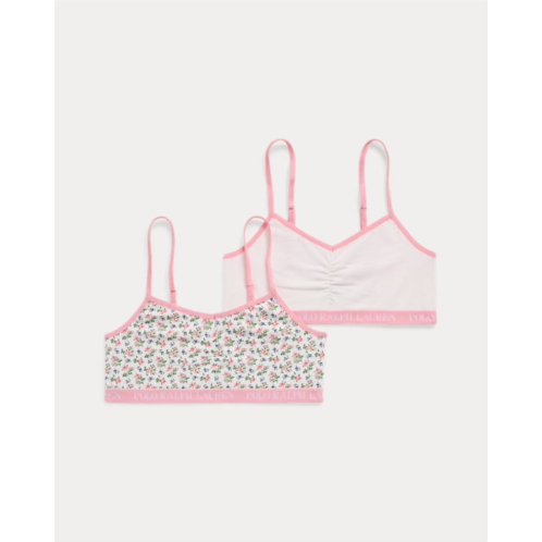 Polo Ralph Lauren Floral Stretch Jersey Bralette 2-Pack