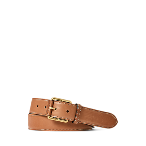 Polo Ralph Lauren Calfskin Roller-Buckle Belt