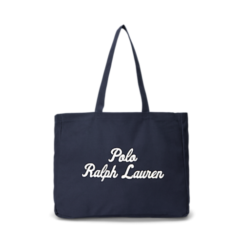 Polo Ralph Lauren Embroidered Canvas Tote