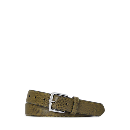 Polo Ralph Lauren Saffiano Leather Belt