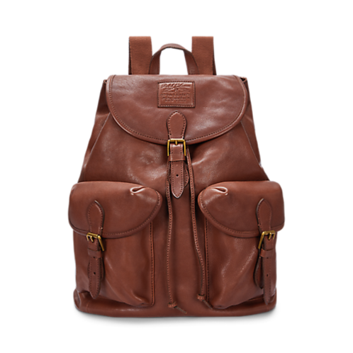 Polo Ralph Lauren Heritage Leather Backpack