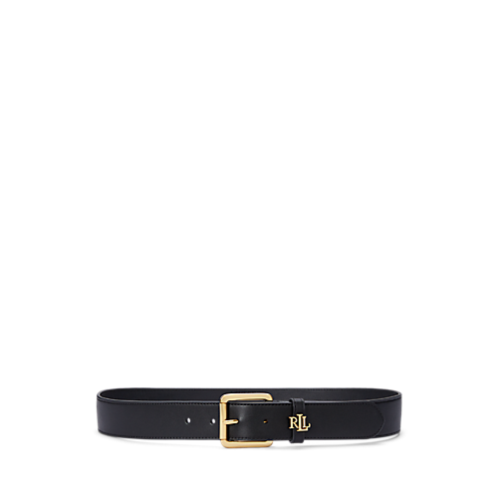 Polo Ralph Lauren Logo-Keeper Leather Belt