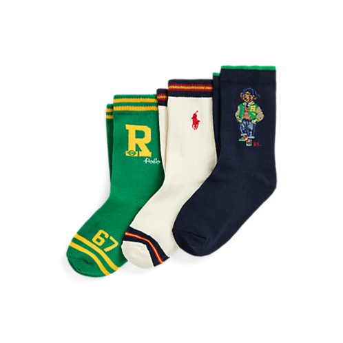 Polo Ralph Lauren Polo Bear Crew Sock 3-Pack