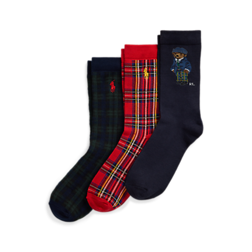 Polo Ralph Lauren Polo Bear Crew Sock 3-Pack