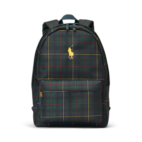 Polo Ralph Lauren Plaid Big Pony Backpack