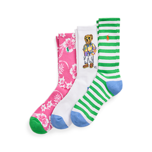 Polo Ralph Lauren Polo Bear Crew 3-Sock Gift Set