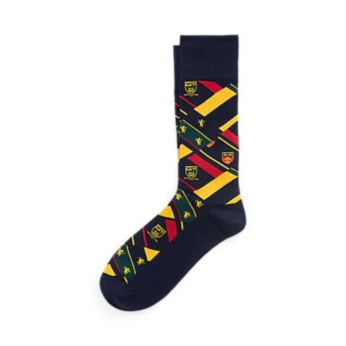 Polo Ralph Lauren Crest Patchwork Trouser Socks