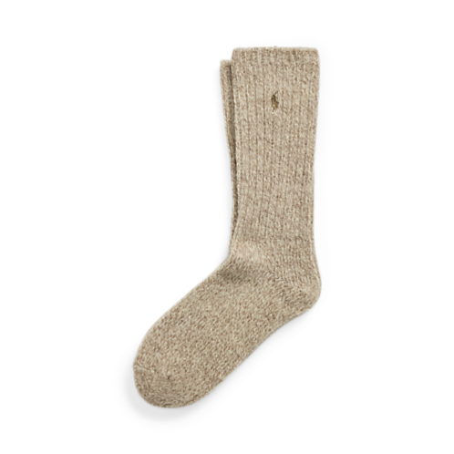 Polo Ralph Lauren Marled Wool-Blend Ragg Socks