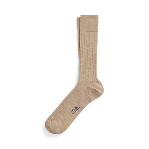 Polo Ralph Lauren Ribbed Merino Wool-Blend Dress Socks