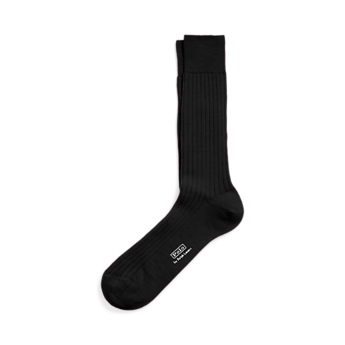 Polo Ralph Lauren Ribbed Merino Wool-Blend Dress Socks