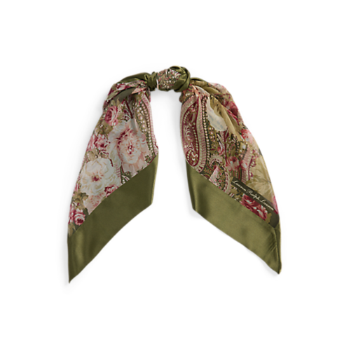 Polo Ralph Lauren Floral Silk Square Scarf