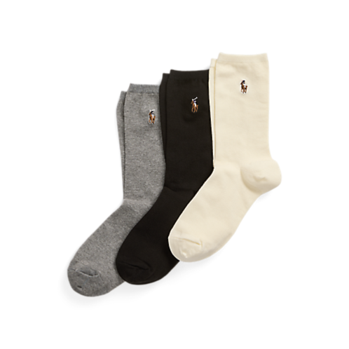 Polo Ralph Lauren Crew Sock 3-Pack