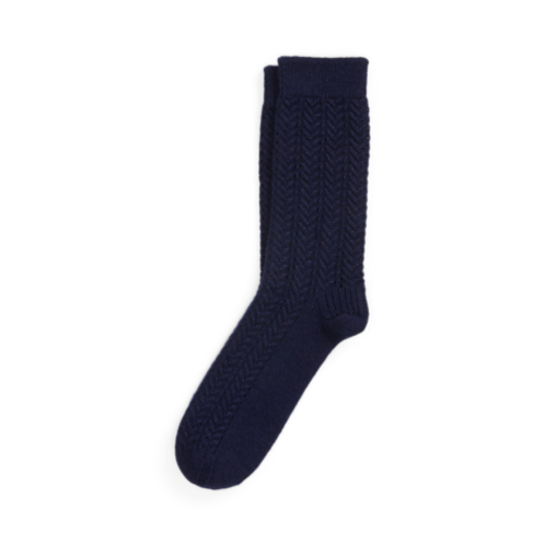 Polo Ralph Lauren Chevron Wool-Blend Trouser Socks