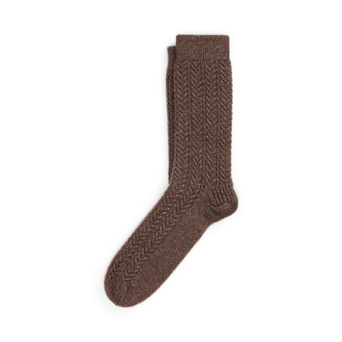 Polo Ralph Lauren Chevron Wool-Blend Trouser Socks