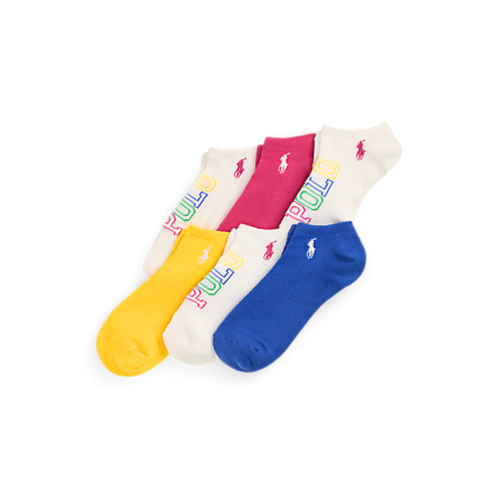 Polo Ralph Lauren Logo Low-Cut Sock 6-Pack