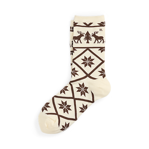 Polo Ralph Lauren Reindeer Graphic Trouser Socks