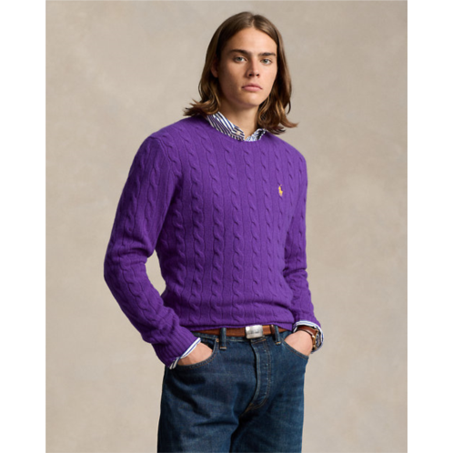 Polo Ralph Lauren Cable-Knit Wool-Cashmere Sweater