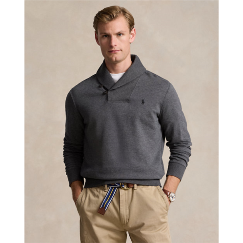 Polo Ralph Lauren Luxury Jersey Shawl-Collar Pullover