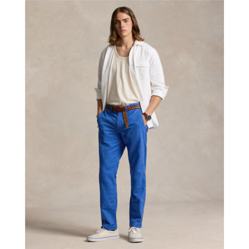 Polo Ralph Lauren Straight Fit Linen-Cotton Pant