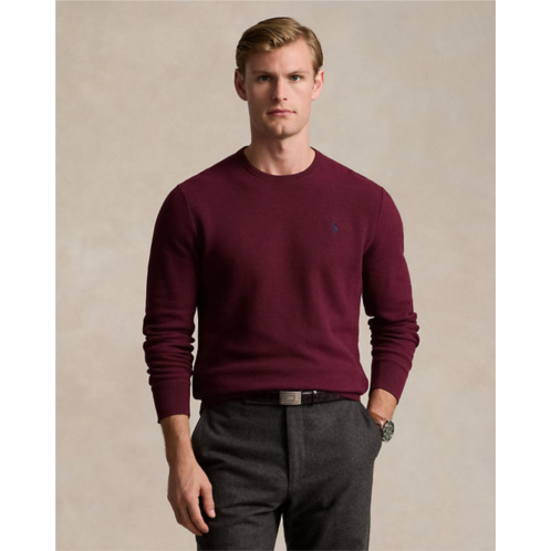 Polo Ralph Lauren Textured Cotton Crewneck Sweater