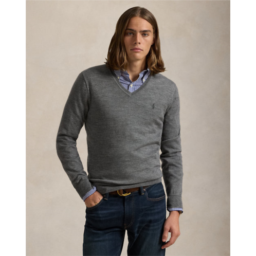 Polo Ralph Lauren Washable Wool V-Neck Sweater