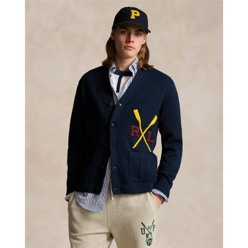 Polo Ralph Lauren Varsity-Inspired Cotton Cardigan