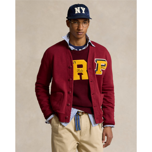 Polo Ralph Lauren Slub Fleece Letterman Cardigan