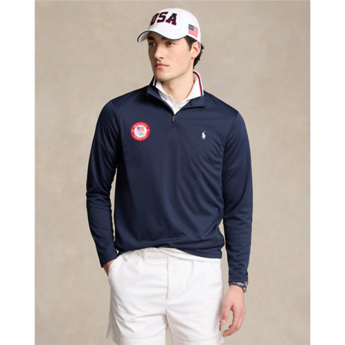 Polo Ralph Lauren Team USA Micro-Dot Mesh Pullover