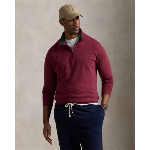 Polo Ralph Lauren Luxury Jersey Quarter-Zip Pullover