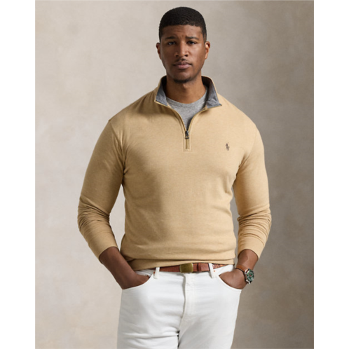 Polo Ralph Lauren Luxury Jersey Quarter-Zip Pullover