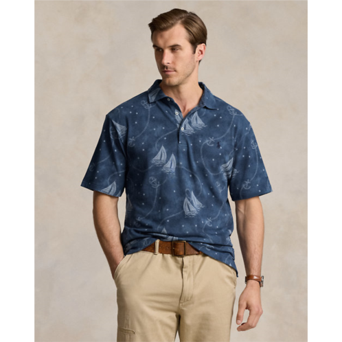 Polo Ralph Lauren Printed Mesh Polo Shirt