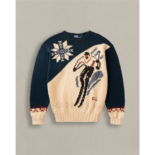 POLO Ralph Lauren Vintage 1995 Skier Sweater - Size M