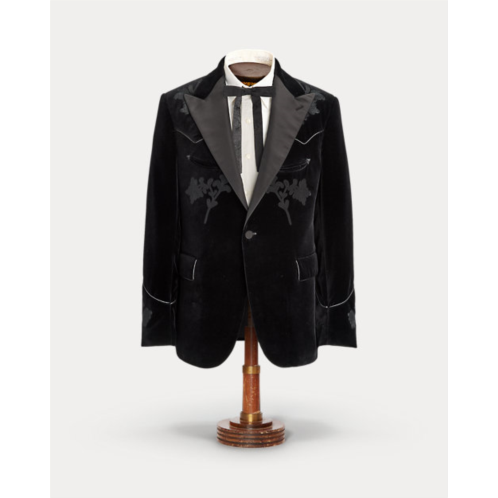 RRL Embroidered Velvet Western Tuxedo Jacket