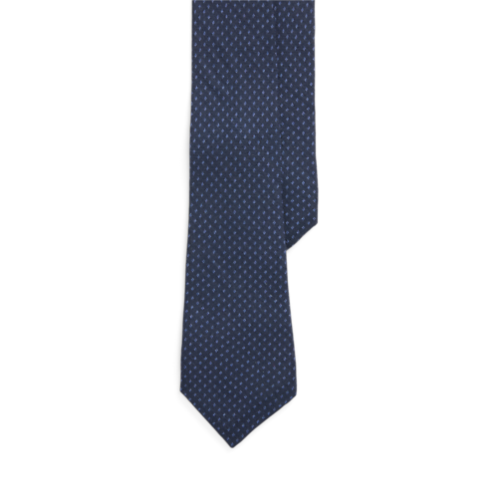 Polo Ralph Lauren Diamond-Print Cashmere-Silk Tie