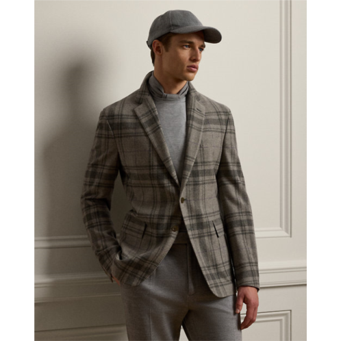 Polo Ralph Lauren Hadley Hand-Tailored Plaid Wool Jacket