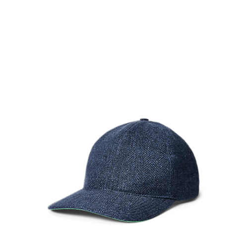 Polo Ralph Lauren Linen-Blend Herringbone Ball Cap