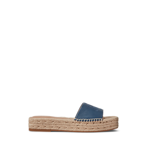 Polo Ralph Lauren Polly Nappa Leather Espadrille