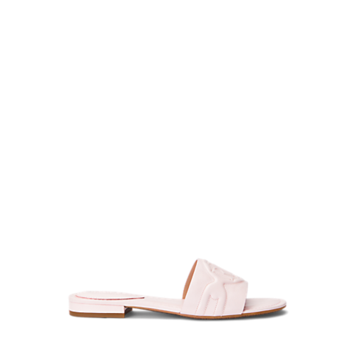 Polo Ralph Lauren Alegra III Leather Slide Sandal