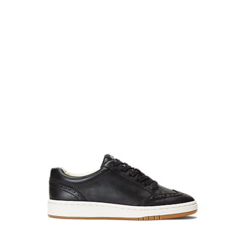 Polo Ralph Lauren Hailey Nappa Leather Wingtip Sneaker