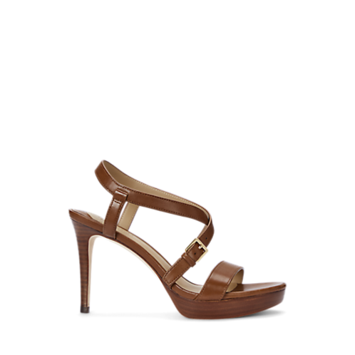 Polo Ralph Lauren Kerri Burnished Leather Sandal