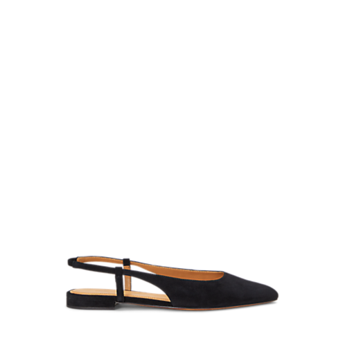 Polo Ralph Lauren Suede Slingback Flat