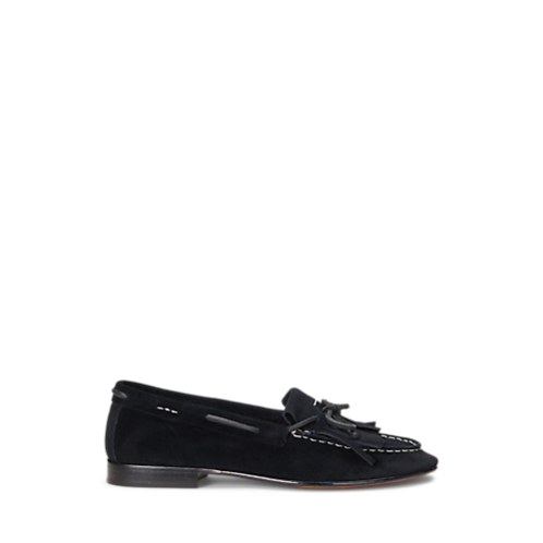 Polo Ralph Lauren Fringe-Trim Suede Loafer