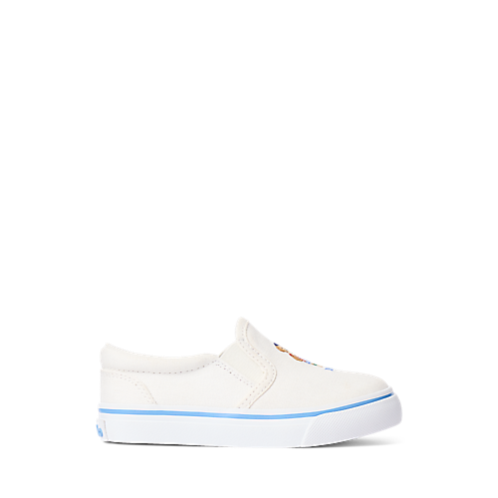 Polo Ralph Lauren Keaton Polo Bear Canvas Slip-On Sneaker