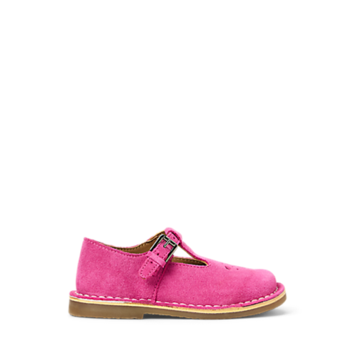 Polo Ralph Lauren School T-Strap Suede Shoe