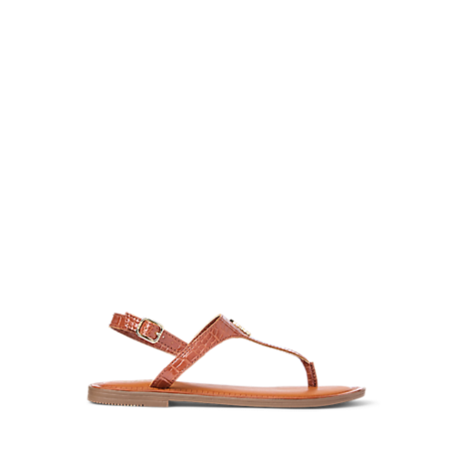 Polo Ralph Lauren Tierney IV Faux-Croc Sandal