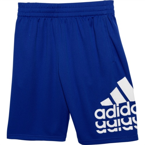 Adidas Big Boys Graphic Mesh Shorts