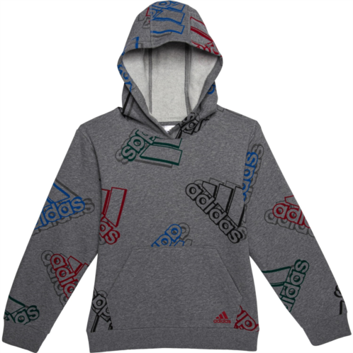 Adidas Big Boys Logo Luv Hoodie